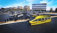 Marina, WaterHouse, WaterTaxi - projekt koncepcyjny