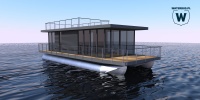 Houseboat Szary - projekt w trakcie realizacji