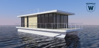 Houseboat Biały - projekt w trakcie realizacji
