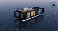 Modern Houseboat - running project