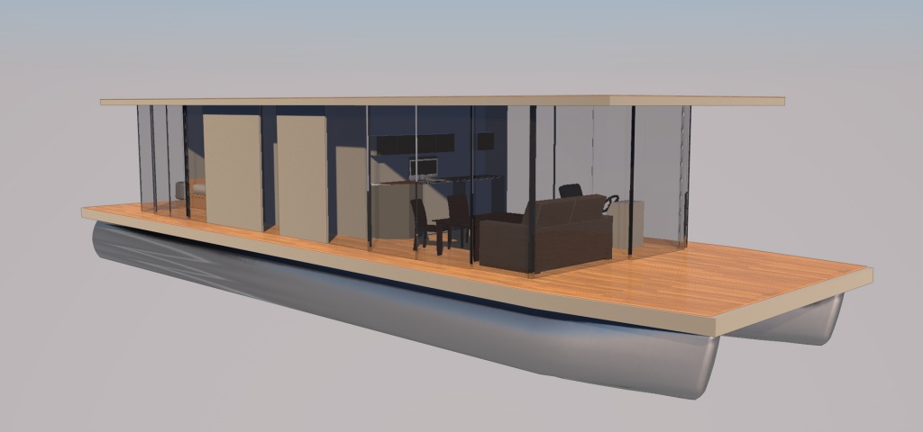 Houseboat Independent 15m - Houseboat - Waterbus