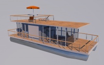 Houseboat "Heimwerker" 12m