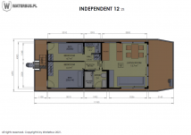 Independent Hausboot 12m