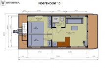 Houseboat Independent 10m
